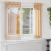 Oranssi voileeverhot läpiviennillä Lopina 140x140cm (2 kpl)