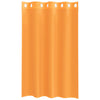 Oranger Voile-Vorhang mit Ösen Lopina 140x175cm (2 Stück)