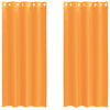 Orange Voile-Schals mit Ösen Lopina 140x225cm (2 St.)