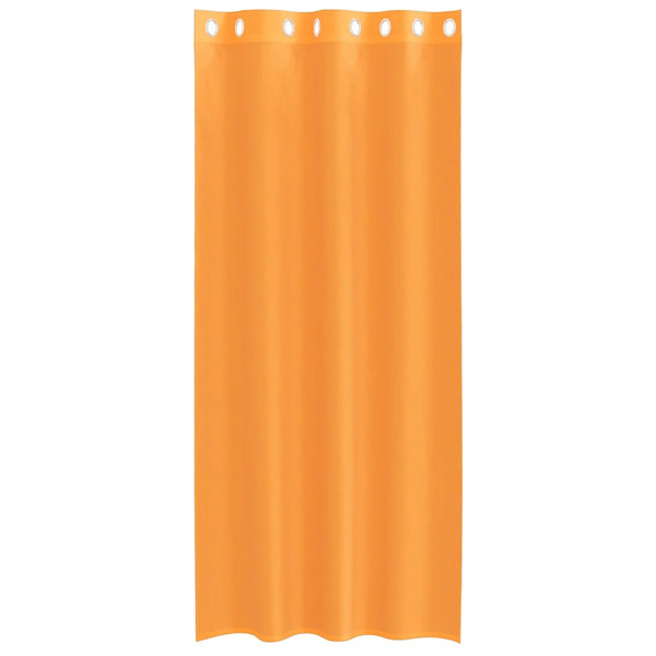 Orange Voile-Schals mit Ösen Lopina 140x225cm (2 St.)