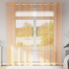 Orange Voile-Schals mit Ösen Lopina 140x225cm (2 St.)
