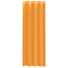 Oranger Voile-Vorhang mit Ösen Lopina 140x260cm (2 Stück)