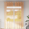 Oranger Voile-Vorhang mit Ösen Lopina 140x260cm (2 Stück)
