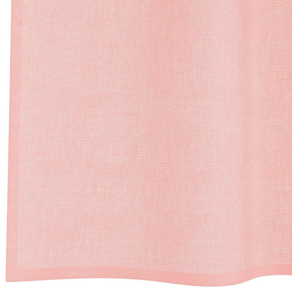 Pinkki voileeverhot läpiviennillä Lopina 140x225cm (2 kpl)