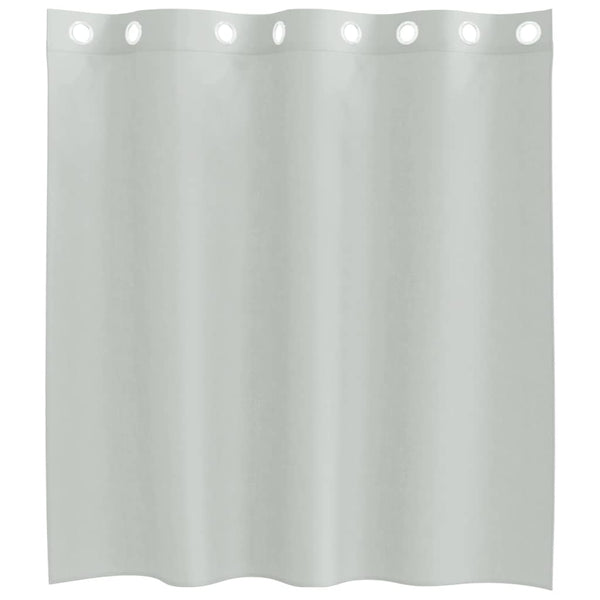 Vaaleanharmaa voileeverhot läpiviennillä Lopina 140x140cm (2 kpl)