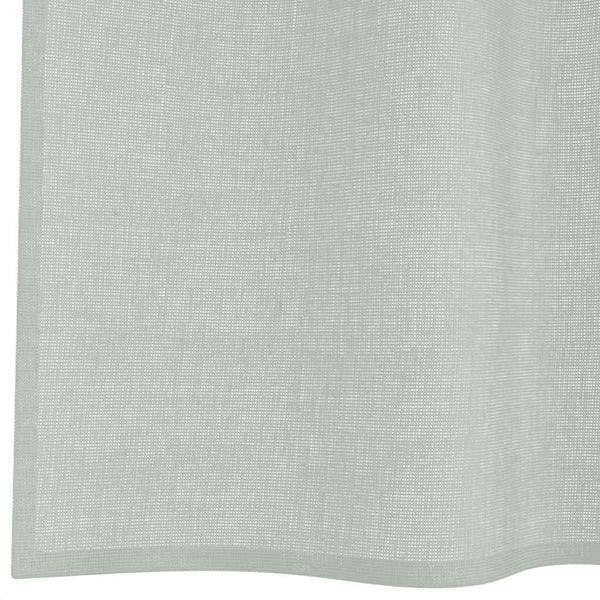 Hellgraue Voile-Vorhänge mit Ösen Lopina 140x175cm (2 Stück)