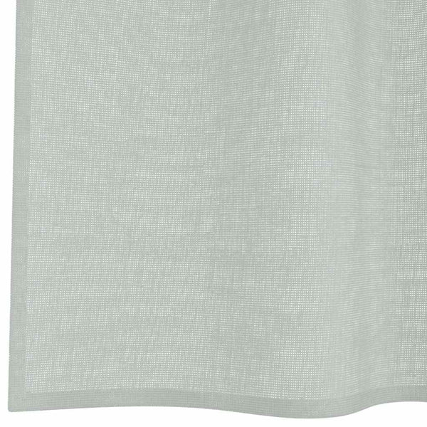 Hellgraue Voile-Vorhänge mit Ösen Lopina 140x260cm (2 Stück)