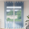 Lopina Voile-Gardinen, tiefblau, mit Ösen (2 Stk.)