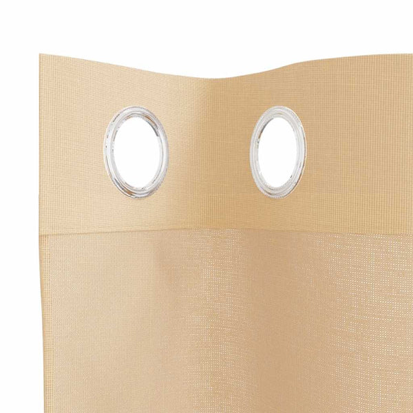 Voile-Schals aus Sand mit Durchzug Lopina (2 Stück)