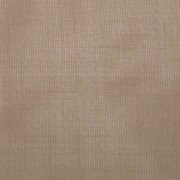 Hellbraune Voile-Vorhänge mit Ösen, 2 Stück, Modell Lopina