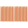 Terracotta Voile-Storen mit Ösen Lopina (2 Stk.)