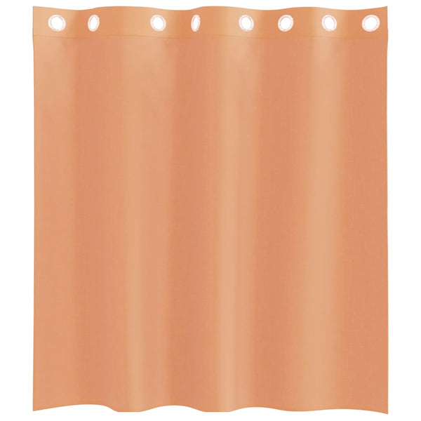 Terracotta Voile-Storen mit Ösen Lopina (2 Stk.)