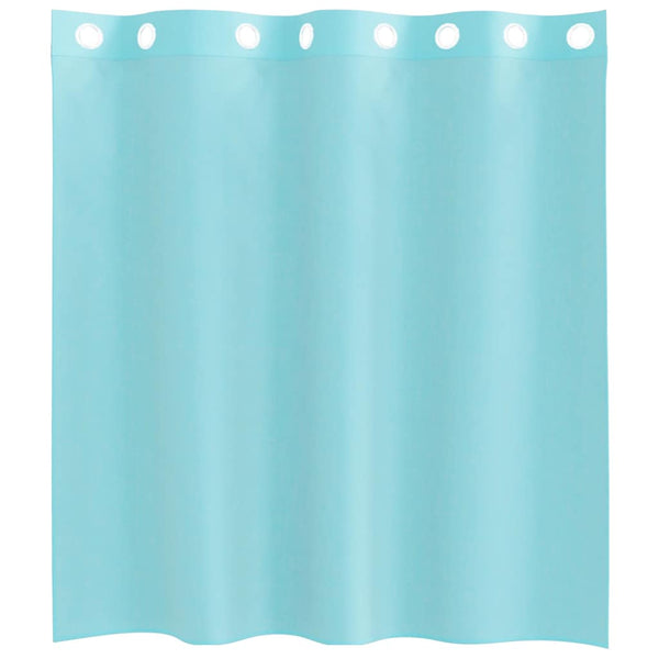 Voile-Vorhänge Lopina in Türkis mit Ösen (2 Stk.)