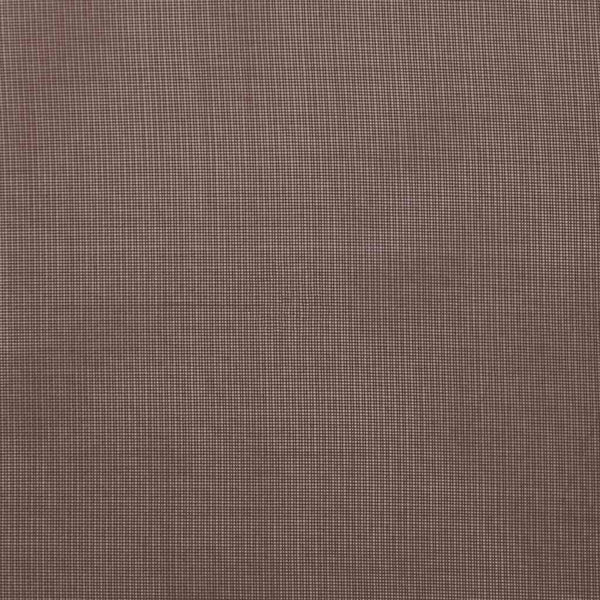 Lopina braune Scheibengardinen mit Stangendurchzug (2 Stück)