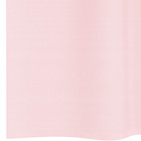 Rosa Voile-Vorhänge mit Stangendurchzug Lopina (2 Stück)