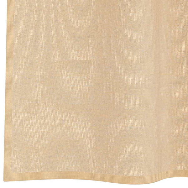 Tangotaschen-Voile-Vorhänge Lopina (2 Stück Sand)