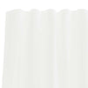 Weiße Voile-Vorhänge mit Stangendurchzug Lopina (2 Stück)