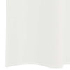 Voile-Vorhänge, weiß, mit Stangendurchzug, Modell Lopina (2 Stück)