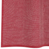 Voile-Gardinenstangen mit Stangentaschen, weinrotes Modell Lopina (2 Stück)