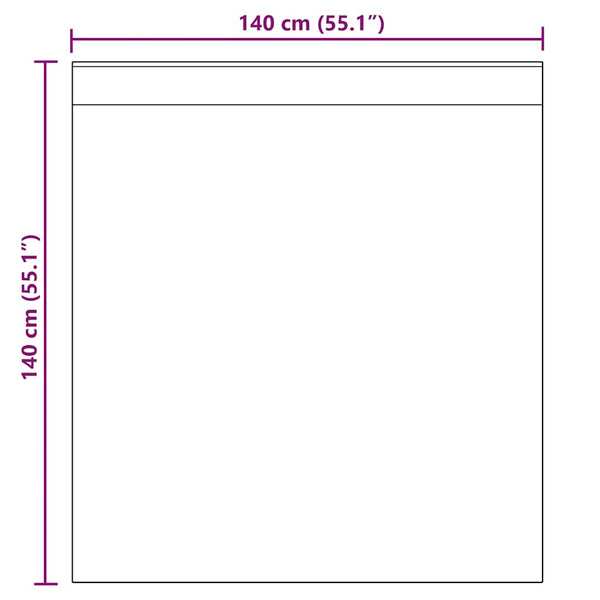 Schlaufenvorhänge Lopina, braun (2er-Set)