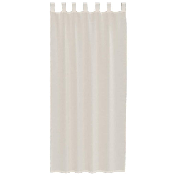 Voile-Vorhänge Creme mit Schlaufen Lopina (2 Stück)