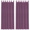 Purppura voileeverhot lenkeillä Lopina 140x245cm (2 kpl)