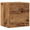 Nachttisch aus Altholz Katrin 40x30x40cm (Spanplatte)