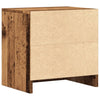 Nachttisch aus Altholz Katrin 40x30x40cm (Spanplatte)