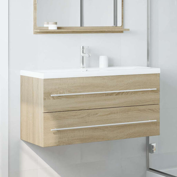 Waschtischunterschrank Sonoma Eiche Sydnee 100x38,5x48cm (Spanplatte)