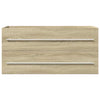 Waschtischunterschrank Sonoma Eiche Sydnee 100x38,5x48cm (Spanplatte)