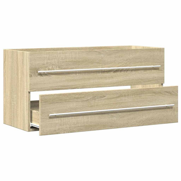 Waschtischunterschrank Sonoma Eiche Sydnee 100x38,5x48cm (Spanplatte)