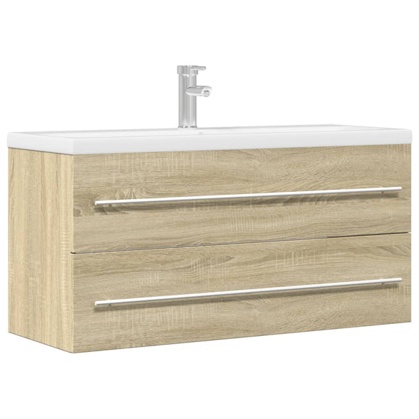 Waschtischunterschrank Sonoma Eiche Sydnee 100x38,5x48cm (Spanplatte)