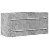 Waschtischunterschrank Betongrau Sydnee 100x38,5x48cm (Spanplatte)