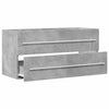 Waschtischunterschrank Betongrau Sydnee 100x38,5x48cm (Spanplatte)