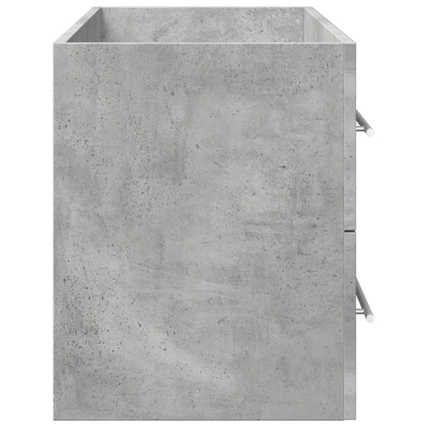 Waschtischunterschrank Betongrau Sydnee 100x38,5x48cm (Spanplatte)