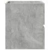 Waschtischunterschrank Portaru 100x38,5x45cm betongrau (Holz)