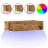 TV-Schrank mit LED-Beleuchtung Costachita 60x35x15,5cm (Altholz)