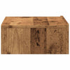 TV-Schrank mit LED-Beleuchtung Costachita 60x35x15,5cm (Altholz)