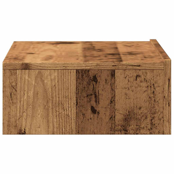 TV-Schrank mit LED-Beleuchtung Costachita 60x35x15,5cm (Altholz)