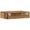 TV-Schrank mit LED-Beleuchtung Costachita 60x35x15,5cm (Altholz)