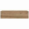 Handwerklicher Eichen-TV-Schrank mit LED-Beleuchtung Costachita 60x35x15,5cm