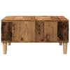 Couchtisch aus Altholz von Afini 60x60x30cm (Holz)