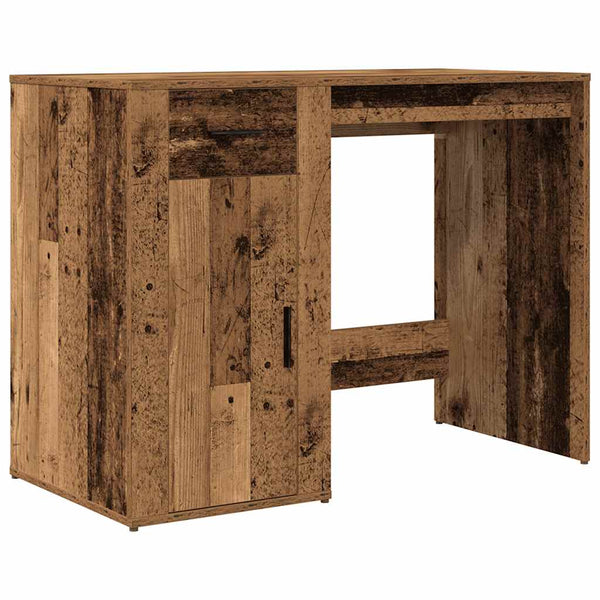 Schwarzer Schreibtisch Margareth 100x49x75cm (Spanplatte)
