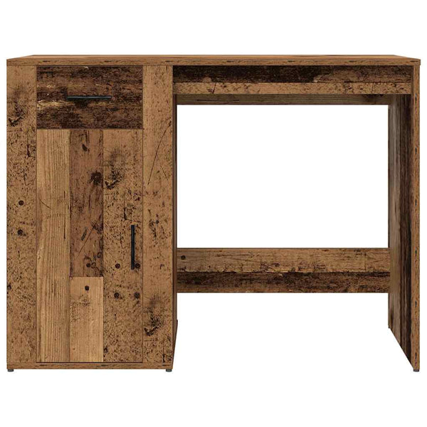 Schwarzer Schreibtisch Margareth 100x49x75cm (Spanplatte)