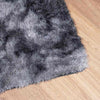 Dunkelgrauer Hochflorteppich Sidiea 120x170cm (Polyester)