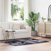 Dunkelgrauer Hochflorteppich Sidiea 120x170cm (Polyester)