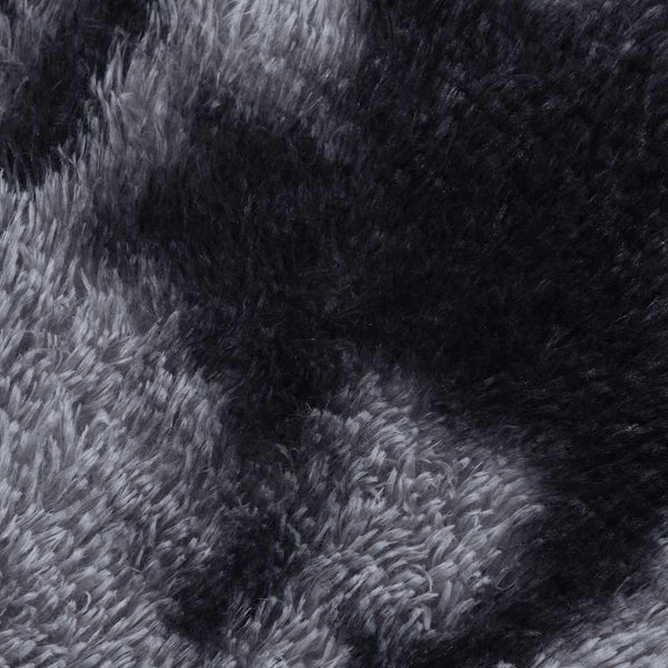 Tummanharmaa pörrömatto Sidiea 200x290cm (polyesteri)