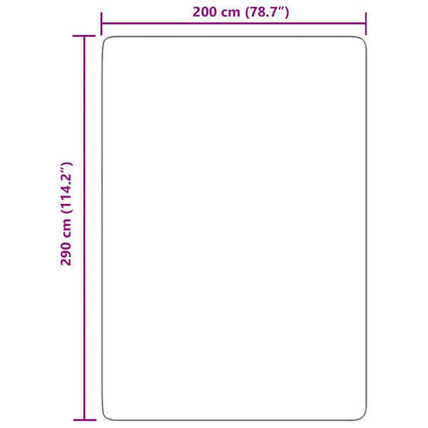 Tummanharmaa pörrömatto Sidiea 200x290cm (polyesteri)