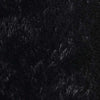Sidiea schwarzer Hochflorteppich 120x120cm (hochfloriger Polyester)