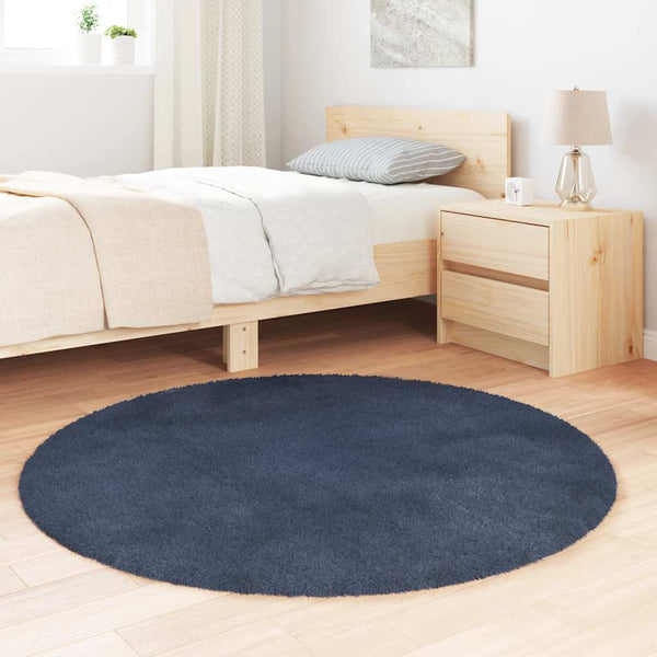 Hochflor-Teppich Sidiea 120x120cm (Polyester)